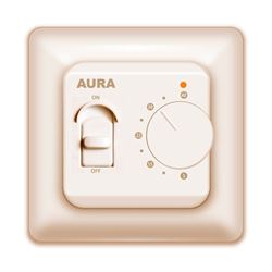 Терморегулятор для теплого пола Aura LTC 230 кремовый M45910 - фото 6218317