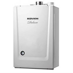 Настенный газовый котел Navien Deluxe - 40k White M40790 - фото 6309427