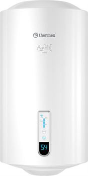 Электрический накопительный водонагреватель Thermex Auga 50 V Slim Wi-Fi M246057 - фото 6443928