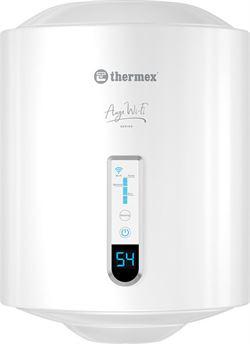 Электрический накопительный водонагреватель Thermex Auga 30 V Slim Wi-Fi M246059 - фото 6446464