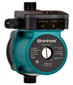 Циркуляционный насос SHINHOO PROMO 15-9A 35153839 - фото 6529146