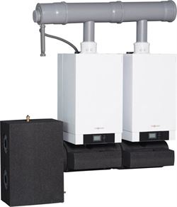 Каскадный блок Viessmann Vitodens 200-W 60 кВт + 60 кВт с Vitotronic 100HC1B (B2HA) 98620359 - фото 6598784