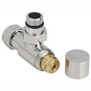 Вентиль запорный угловой Сунержа G 1/2 НРхG 3/4 НГ под шестигранник M129465