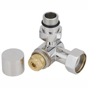 Вентиль Сунержа Вентиль 3D левый G 1/2 НР х G 3/4 НГ под шестигранник M129495