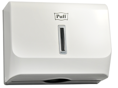 Диспенсер для бумажных полотенец Puff 5130, белый M202310