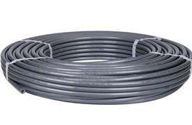 Водяной теплый пол STOUT PEX-a 16х2,2 (бухта 100 метров) серая M193007