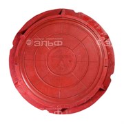 Люк полимерный легкий, 70 кН - красный elТТ000013104