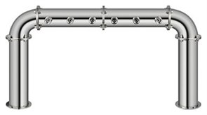 Колонна пивная Petrobar П-образная на 6/8 сортов пива E253818