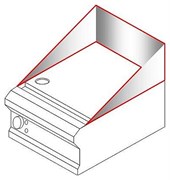 Поверхность от брызг для гриля Lincat SB4 E41850