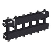 Распределительная гребенка Gidruss MK-150 6DU 1 1/2 х1 , 7вых., сталь черная 1P 01504 17