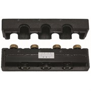 Распределительная гребенка Vaillant 1 1/4 х1 1/4 , 2вых., сталь черная 307556