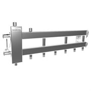 Распределительная гребенка Gidruss BMSS-40 4D 3/4 х3/4 , 4вых., сталь нерж. BM 40A40 20