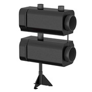 Распределительная гребенка Meibes MeiFlow L MF 80х150, 1вых., сталь черная M66457.360