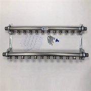 Коллектор Watts HLV2000-VA VA12 1 х3/4 , 12вых., сталь нерж., (компл) 10080784