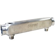 Коллектор Sanext 1 х1/2 , 2вых., сталь нерж. 8562