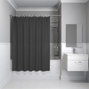 Шторка на ванну IDDIS 200x180, PE, темно-серый, P03PE18i11 TP03PE18i11