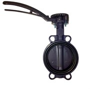 Затвор дисковый межфланц. DN150, PN16, Ридан ЗДМ, чугун, с рычагом 082X4405