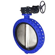 Затвор дисковый межфланц. DN700, PN10, Tecofi VPE4509 08, чугун, редуктор со штурвалом VPE4509-08EP0700