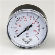 Манометр осевой, 6 бар, D 50, штуцер 1/4  DAB 002125051
