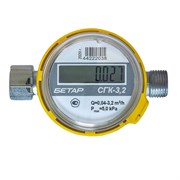 Счетчик газа Бетар СГК 3,2 с накидной гайкой Бетар СГК 3,2