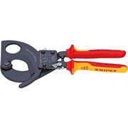 Кабелерез c трещоткой KNIPEX VDE d 52 мм (380 мм2, MCM 750) 250 мм 248-156787