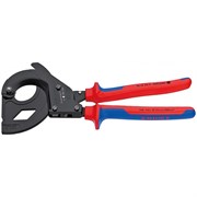Кабелерез c трещоткой KNIPEX SWA d 45 мм (380 мм2/MCM 750) 315 мм 248-156786