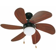 Вентилятор с подсветкой Faro PALAO MARRON (33185) M43864