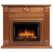 Угловой электрокамин Electrolux EFP/P-2720RLS с порталом Firelight Frame 25U (угловой) шпон дуб M134407