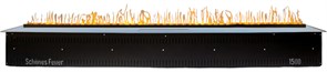 Встраиваемый очаг в модуль Schones Feuer 3D FireLine 1500 стальной M234083