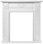 Классический портал для камина Firelight Frame Classic белый M63088