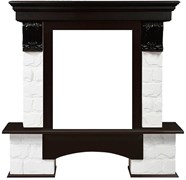 Классический портал для камина Firelight Forte Classic Белый/Венге M51415