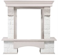Классический портал для камина Firelight Forte Classic Белый/Белёный дуб M51416