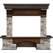 Широкий портал Royal Flame Aberdeen [Абердин] под очаг Vision 26 LED FX Темный дуб M96993