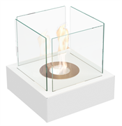 Настольный биокамин Kratki TANGO 3 белый, TUV M213684