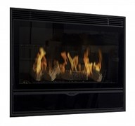 Встраиваемый газовый камин Karma ELEGANCE 67 EXCLUSIVE Slim line 15 anthracite metallic NG M188513