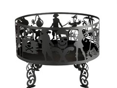Уличный камин Fire bowls Пираты (60х60х4) M193653