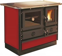 Дровяная печь MBS THERMO MAGNUM PLUS 4D RED/L M224302