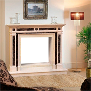 Облицовка для дровяных каминов DeMarco NERIO Crema marfil/Emperador M18777