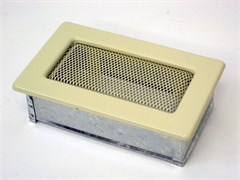 Вентиляционная решетка для камина Kratki 11х17 бежевая 117K M111876