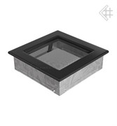 Вентиляционная решетка для камина Kratki 17х17 черная 17C M111858
