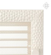 Вентиляционная решетка для камина Kratki 22x22 Venus бежевая с жалюзи 22VKX M111236