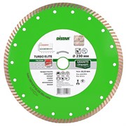 Диск алмазный Distar 1A1R Turbo 230x2,6x9x22,23/F Elite Active 142-032120