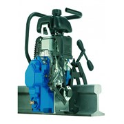 Станок для корончатого сверления рельсов с бензиновым двигателем FE Rail 36 196-181612