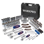 Набор инструментов WORKPRO 1/4 +3/8 +1/2  172шт 344-220713
