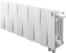 Биметаллический радиатор Royal Thermo Pianoforte 200 VD 10 секц. Bianco Traffico M241356