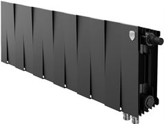 Биметаллический радиатор Royal Thermo Pianoforte 200 VD 12 секц. Noir Sable M241385