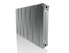 Биметаллический радиатор Royal Thermo Pianoforte 500 VD 12 секц. Silver Satin M185243