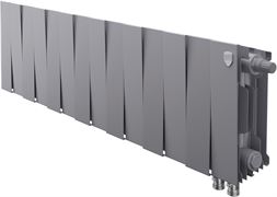 Биметаллический радиатор Royal Thermo Pianoforte 200 VD 14 секц. Silver Satin M241388