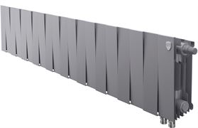 Биметаллический радиатор Royal Thermo Pianoforte 200 VD 20 секц. Silver Satin M241398