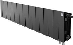 Биметаллический радиатор Royal Thermo Pianoforte 200 VD 20 секц. Noir Sable M241399
